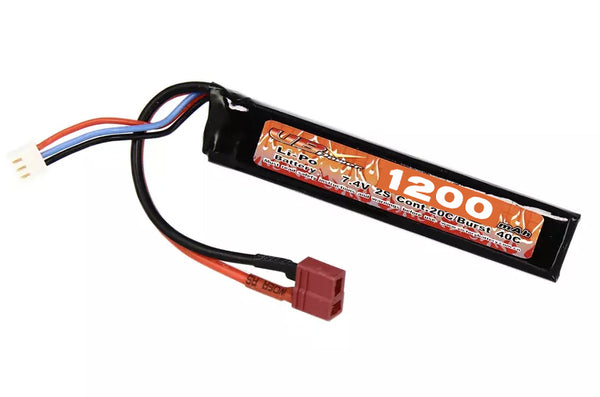 Akku LiPo 7.4V 1200mAh - Deans / T-Stecker