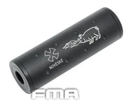 Airsoft Schalldämpfer kurz 107x35mm (14mm CW/CCW)