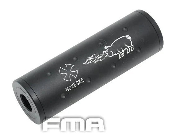 Airsoft Schalldämpfer kurz 107x35mm (14mm CW/CCW)