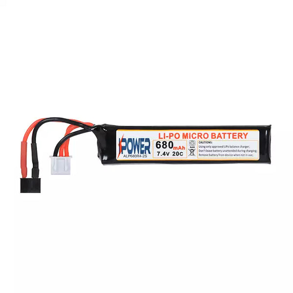 iPower AEP Akku Lipo 680MAH 7,4V 20C - Micro Deans